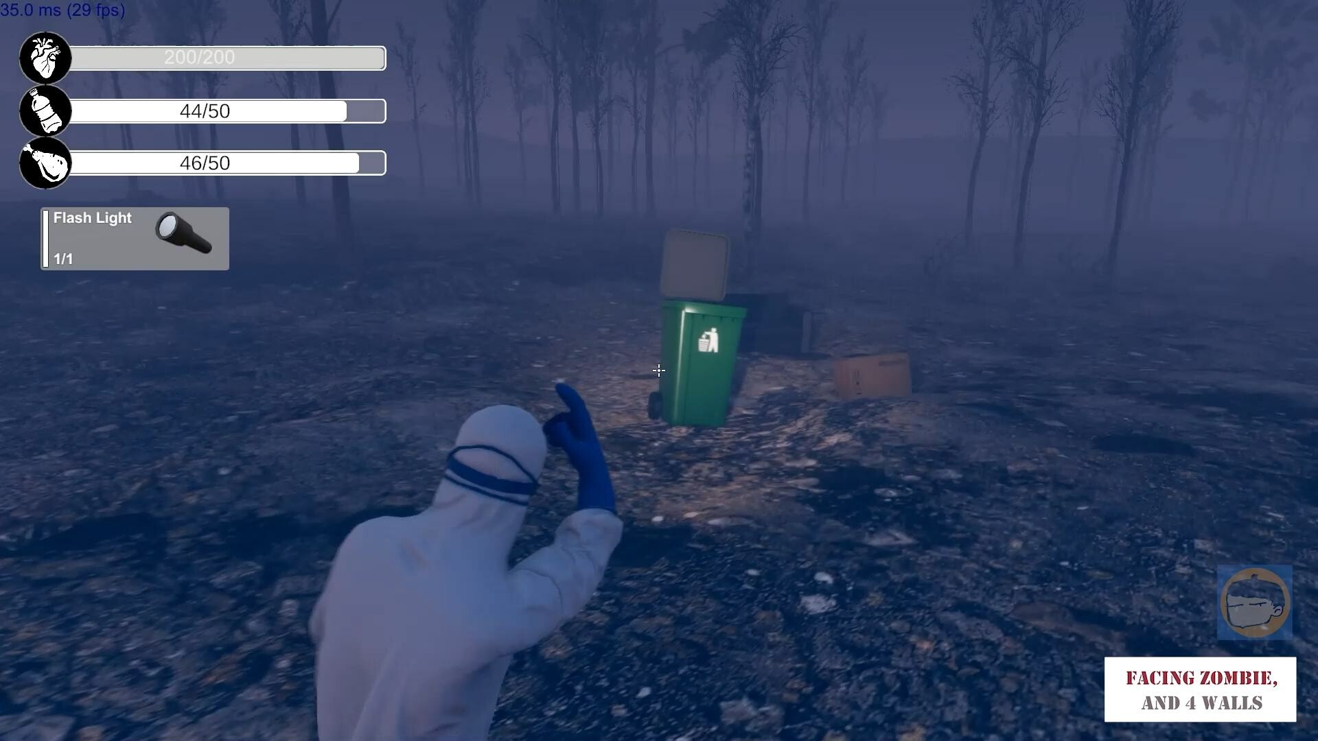 Facing Zombie,and 4 Walls screenshot 11