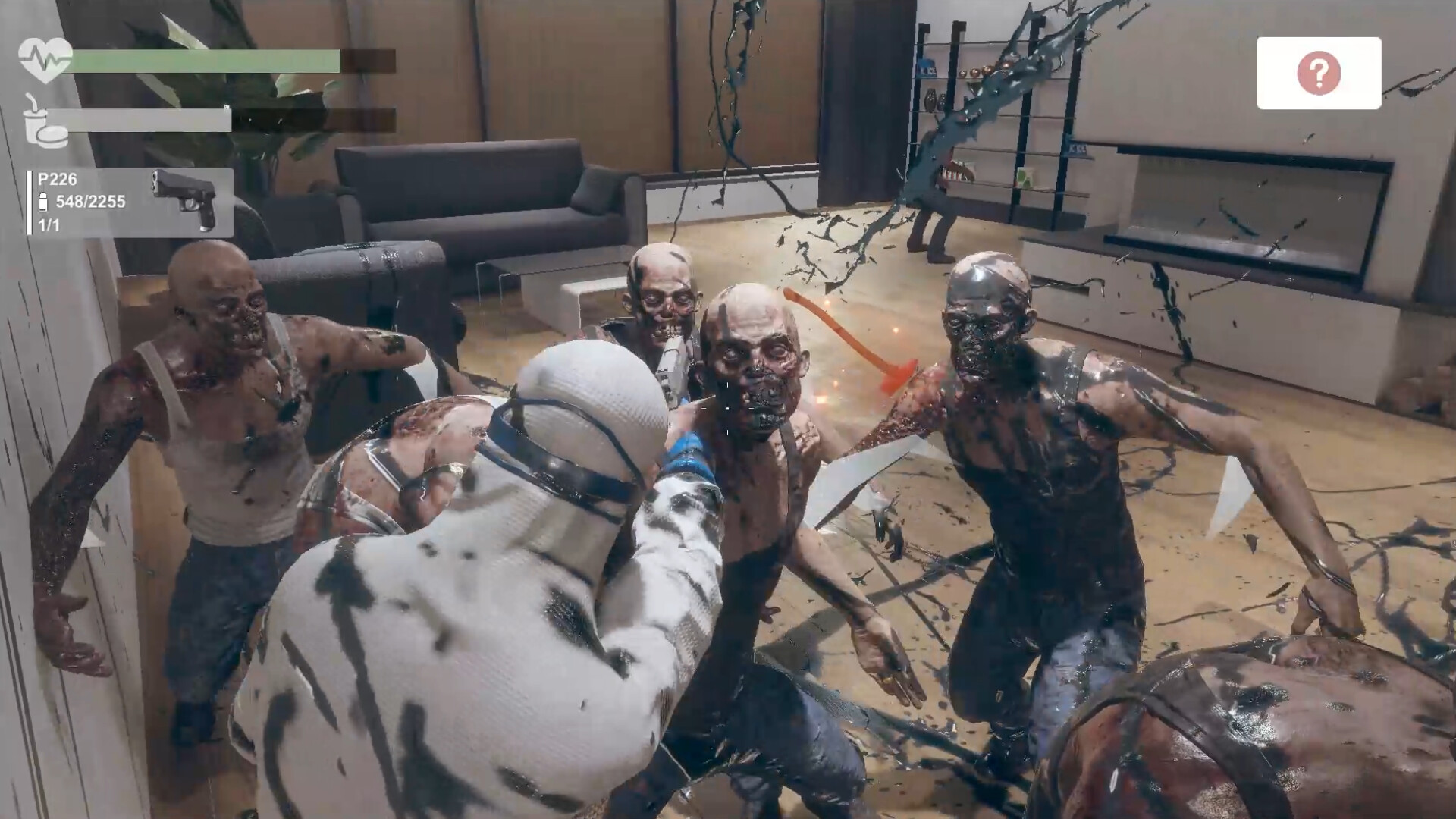 Facing Zombie,and 4 Walls screenshot 9