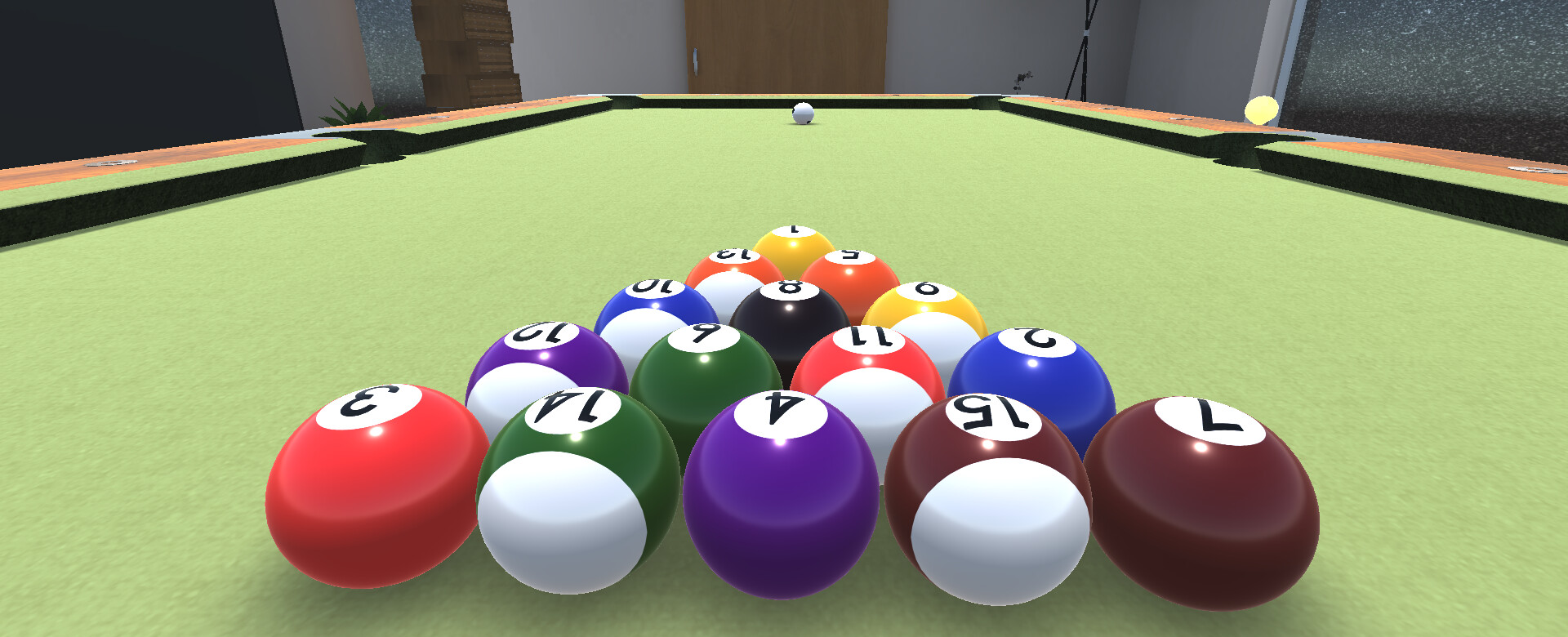 Pocketing the ball-Billiards Simulator - 8 ball- 3D pool screenshot 5