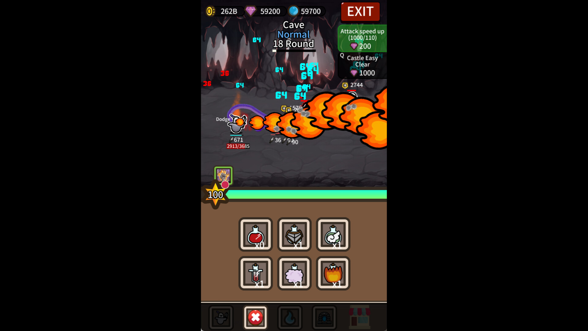 Lonely Knight - Idle Roguelike RPG screenshot 3