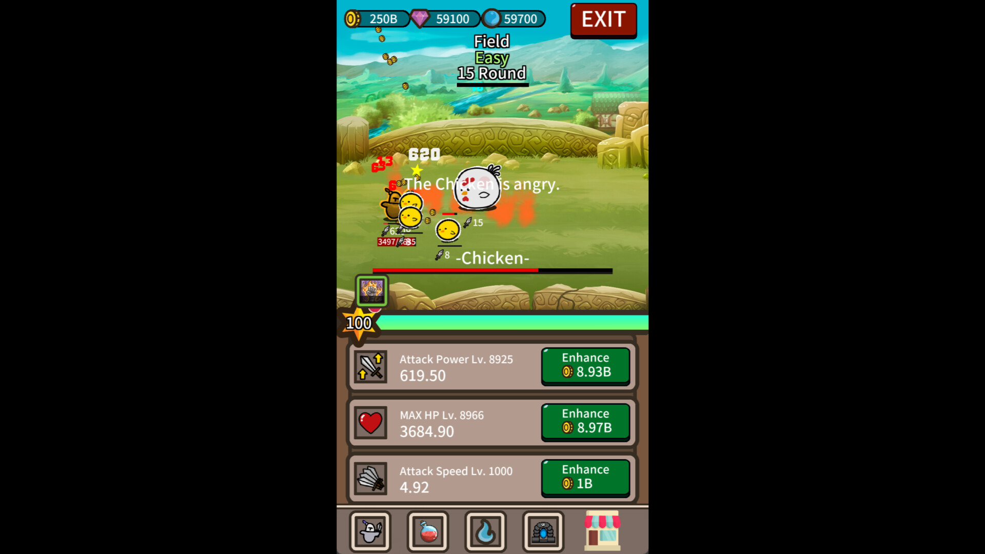 Lonely Knight - Idle Roguelike RPG screenshot 1