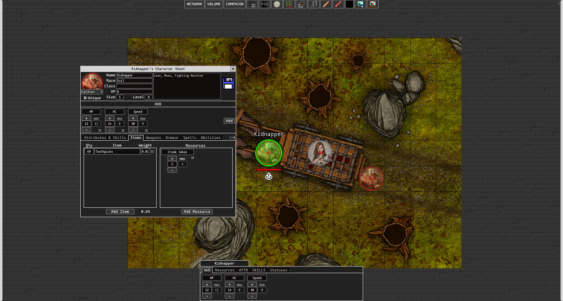 Gothic Virtual Tabletop screenshot 3
