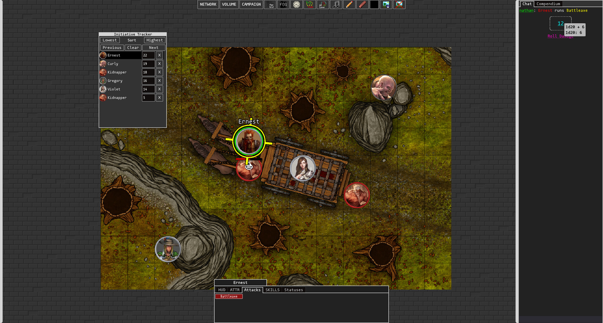 Gothic Virtual Tabletop screenshot 1