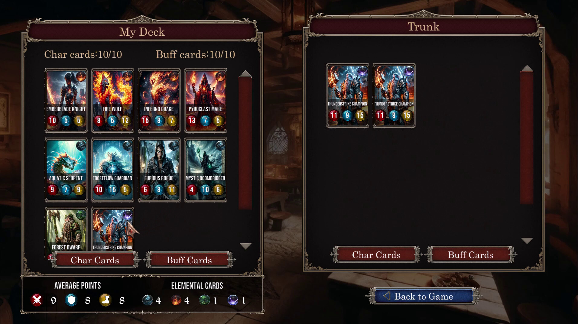 Dragon's Fate: Cards and Minigames screenshot 3