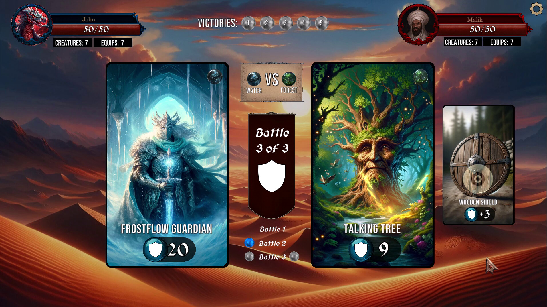 Dragon's Fate: Cards and Minigames screenshot 1