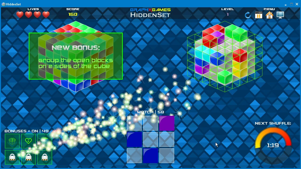 HiddenSet screenshot 2