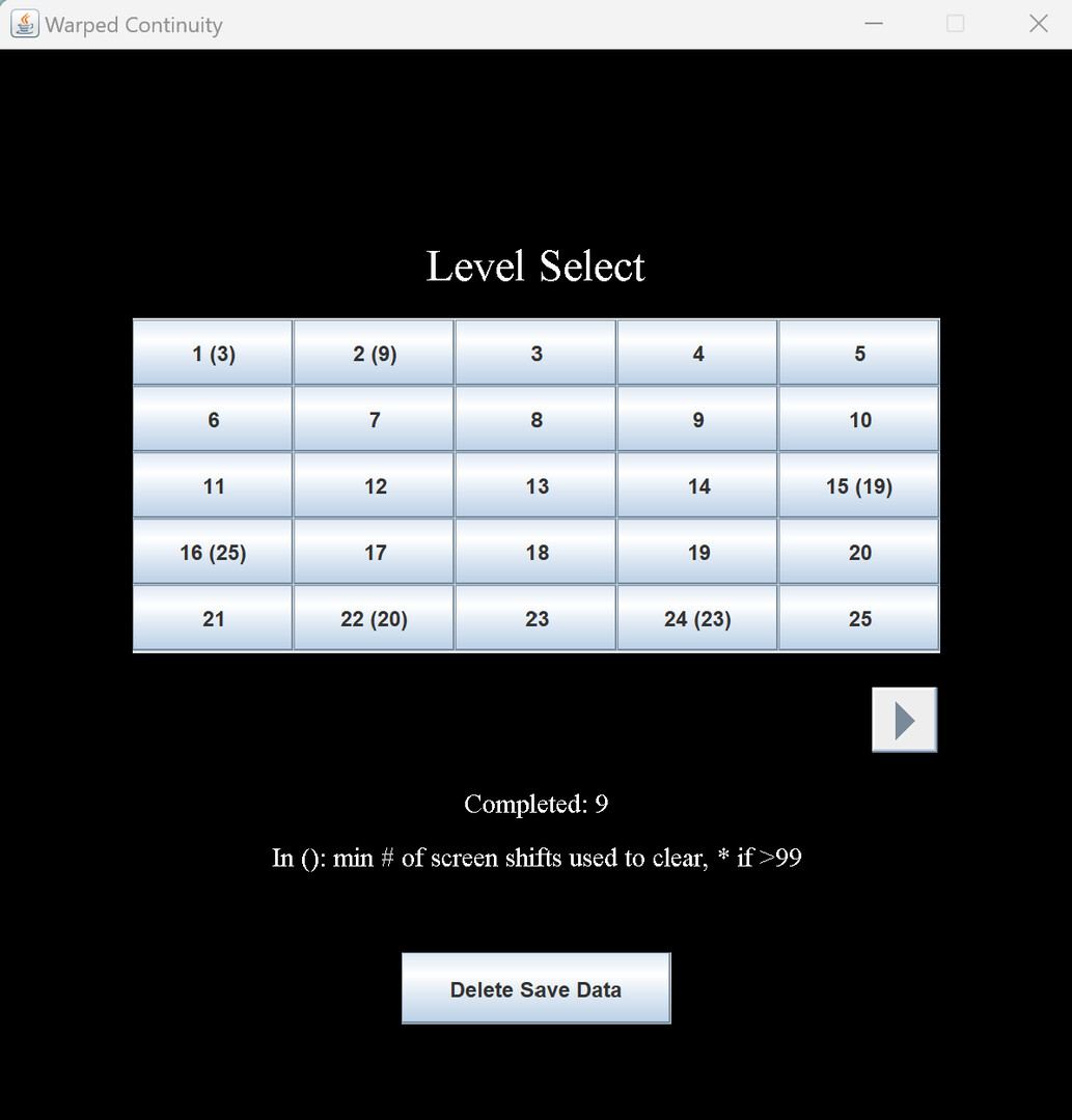 Warped Continuity screenshot 1