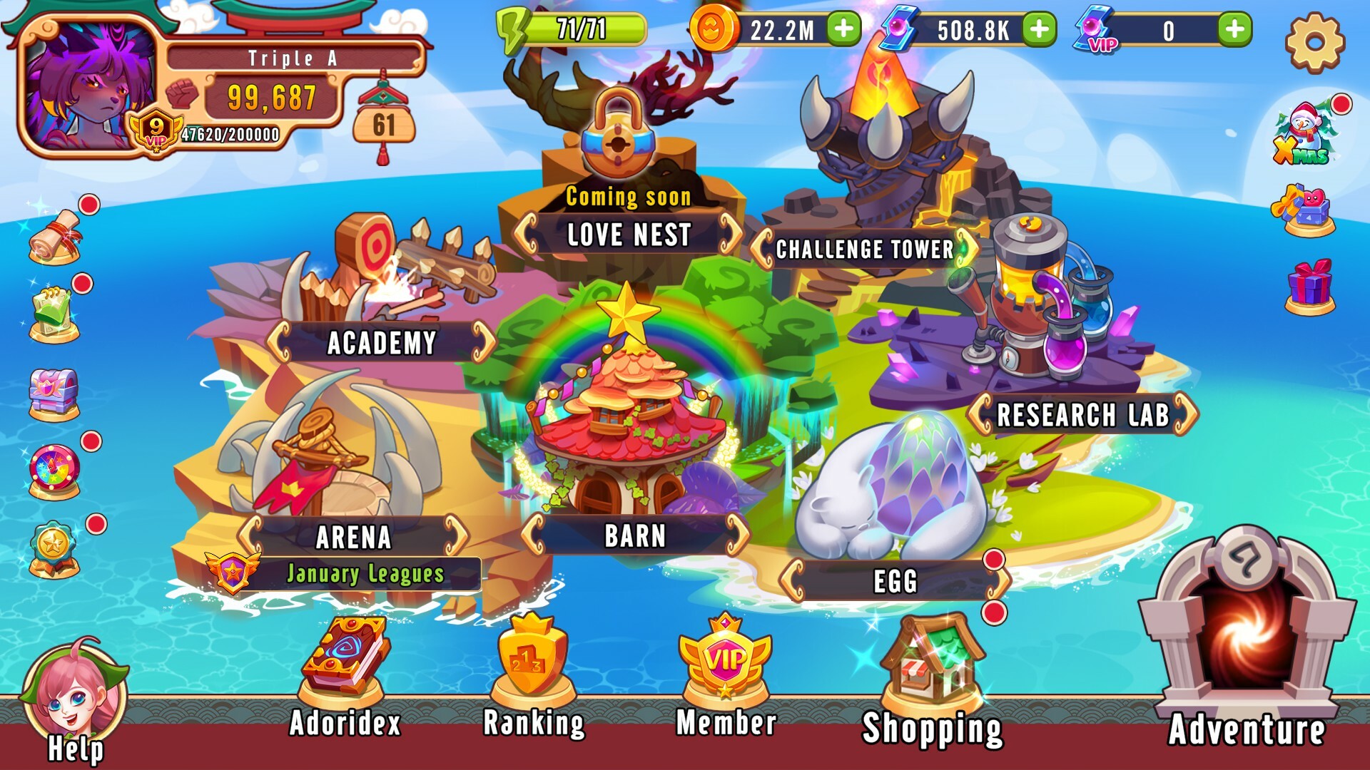 Adorimon : Arena of Ancients screenshot 1