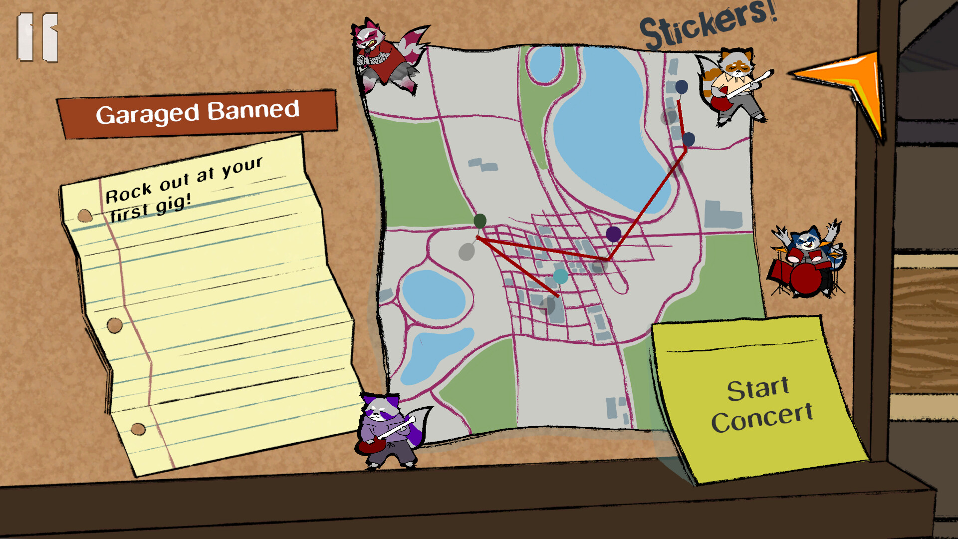 Rockin' Racket screenshot 1