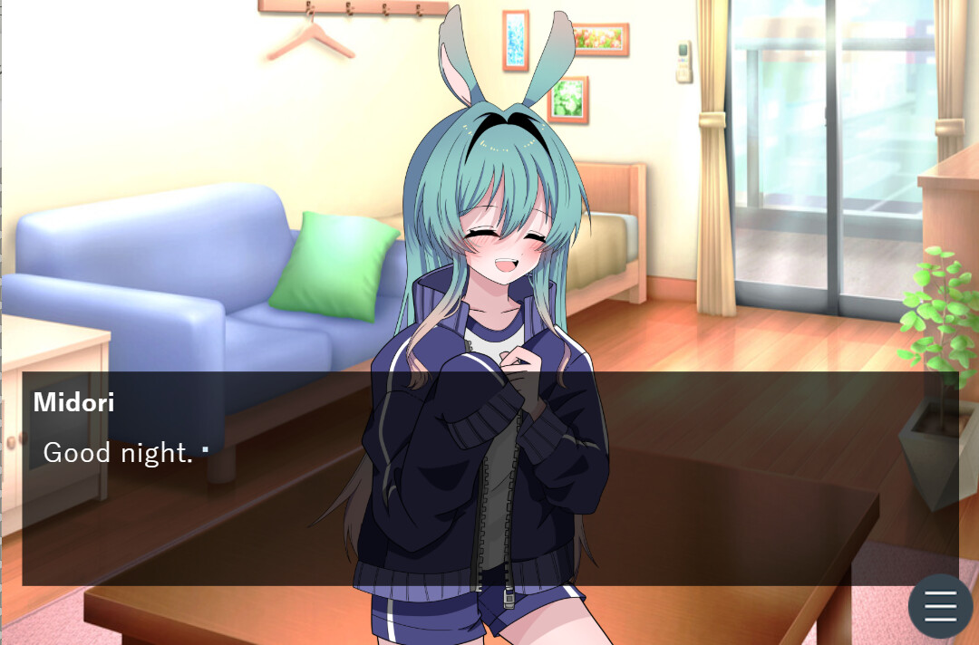 The rabbit and Tamaki are Taking a break! screenshot 1