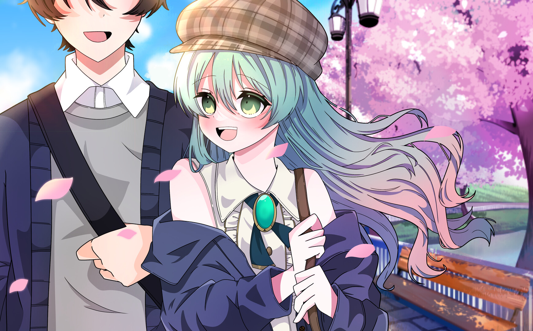 The rabbit and Tamaki are Taking a break! screenshot 2