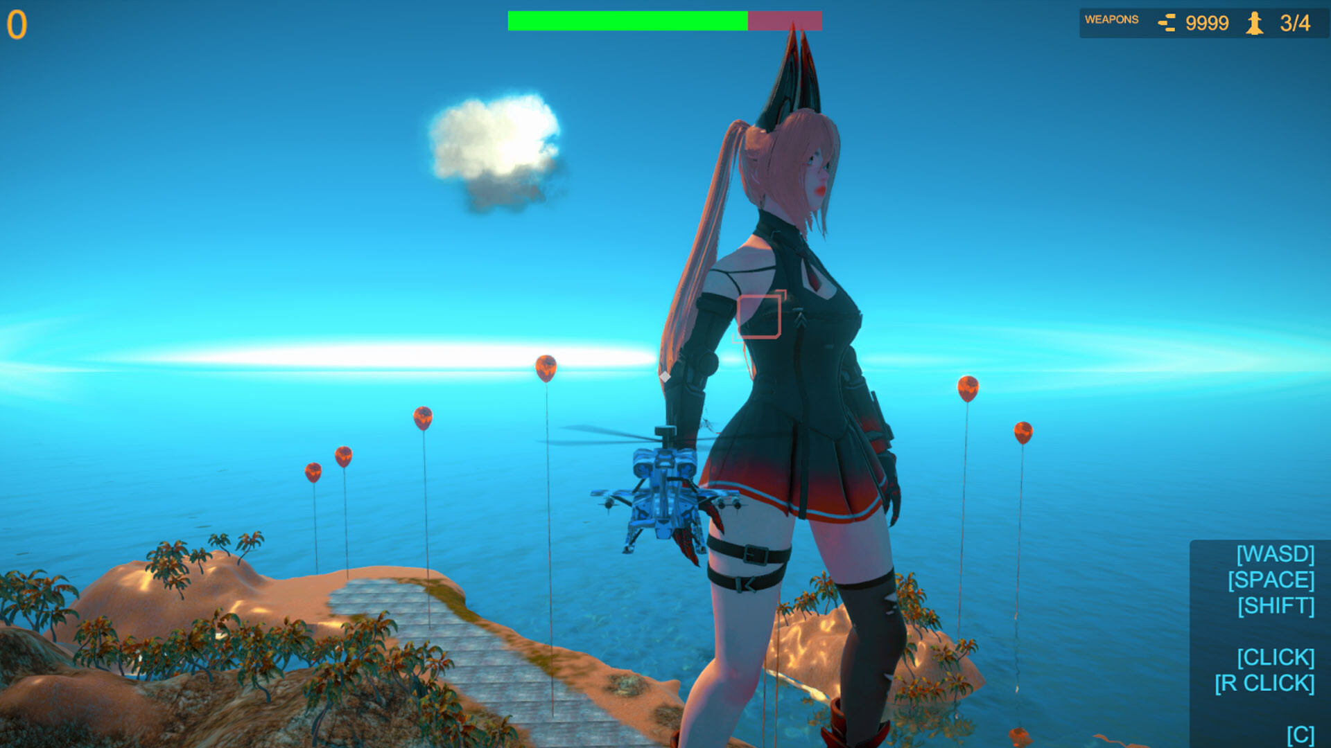 Save Giant Girl from monsters screenshot 4
