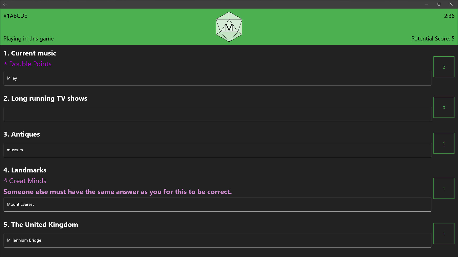 Catlists screenshot 1