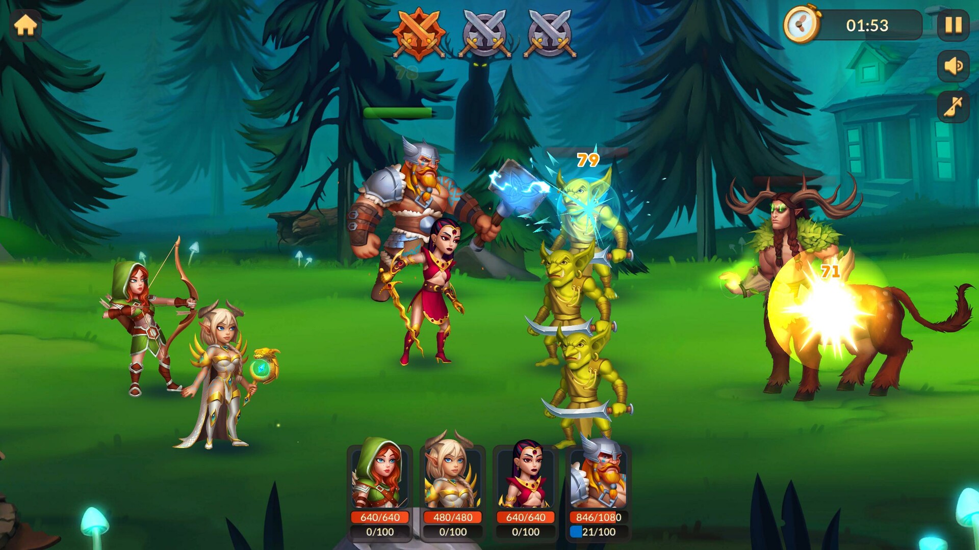 Heroes of the Citadel screenshot 1
