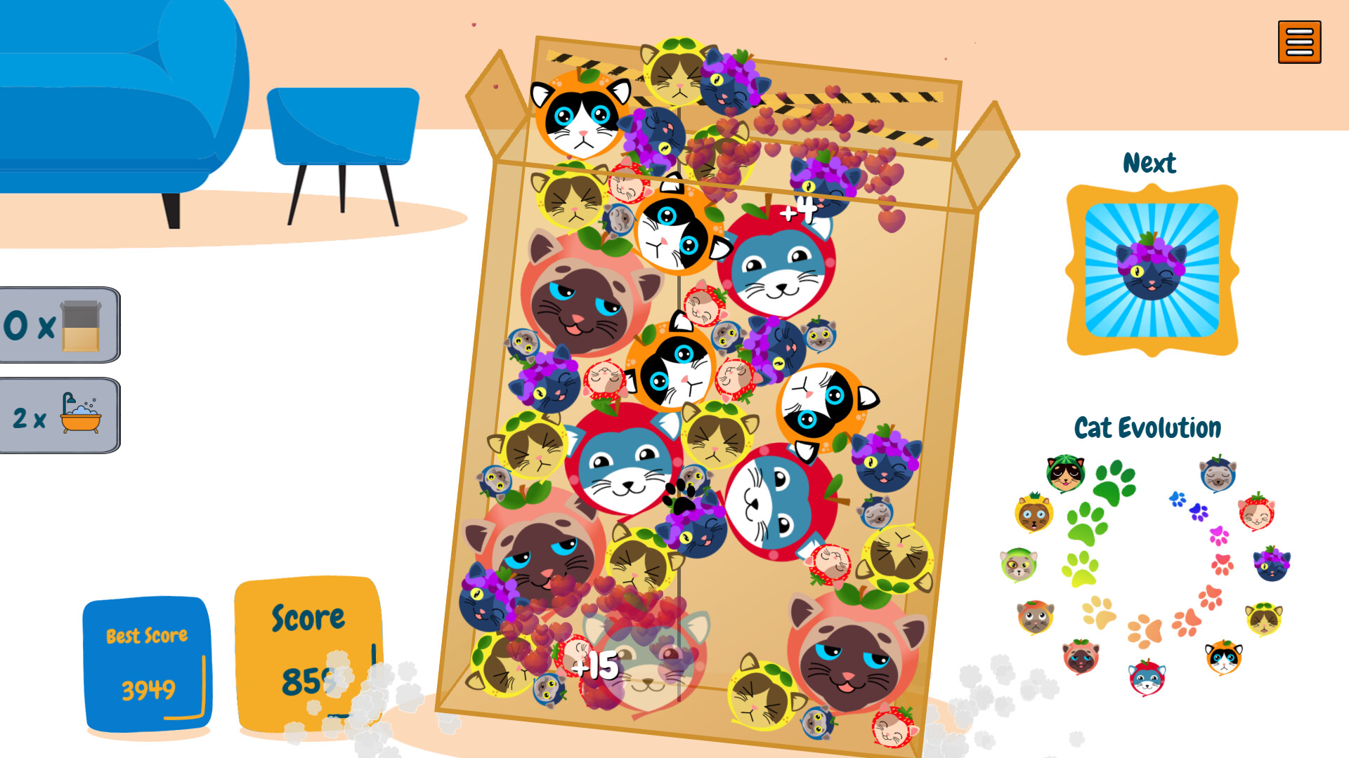 CatMelon - Suika Game screenshot 4
