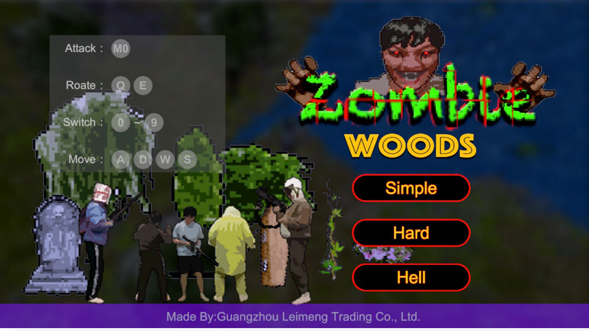 Zombie Woods screenshot 1