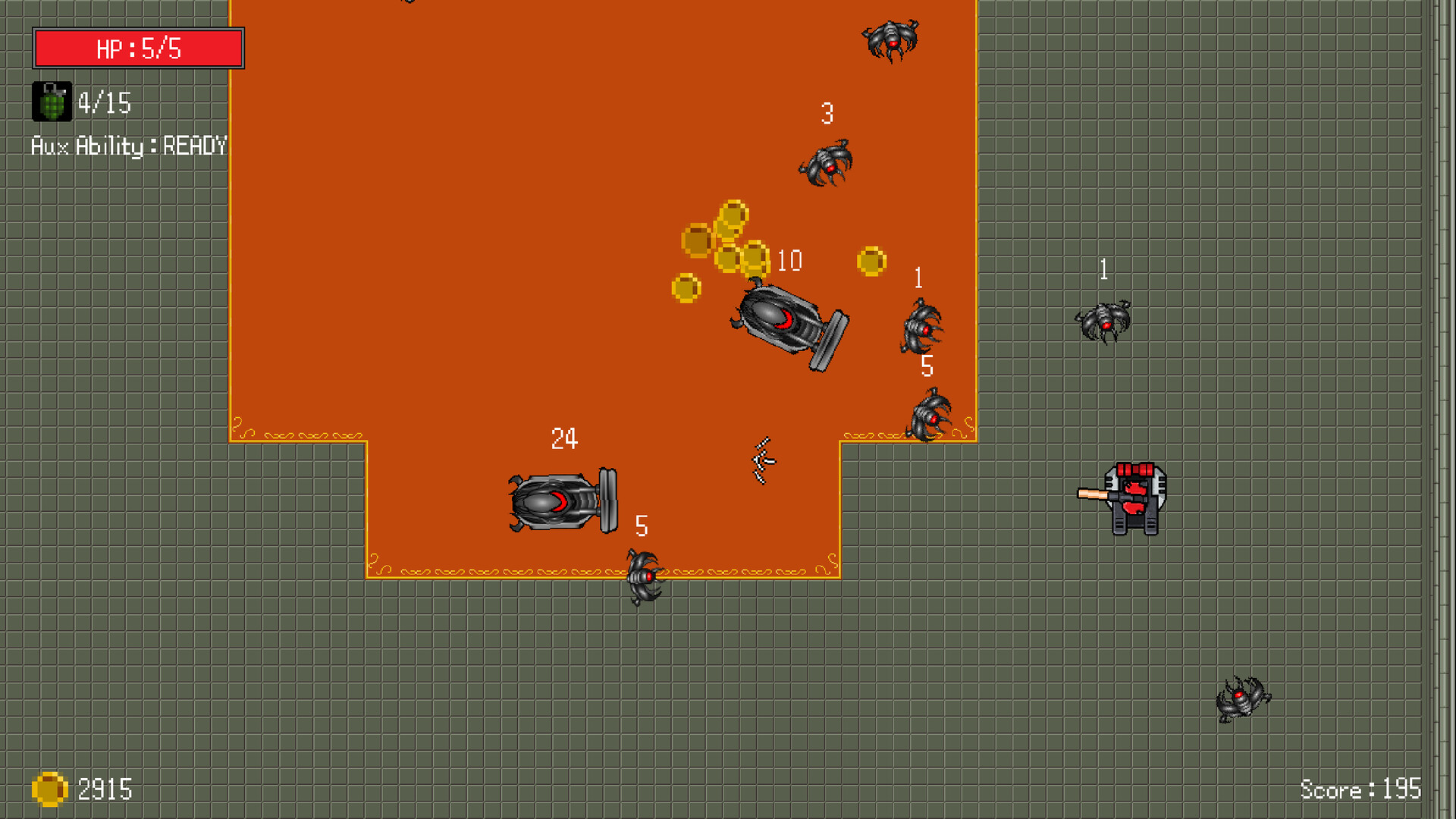 Tank vs. Aliens screenshot 1
