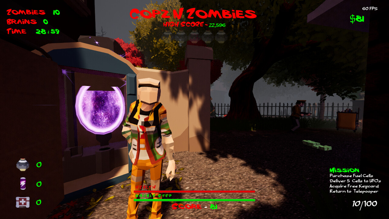 Copz N Zombies screenshot 3