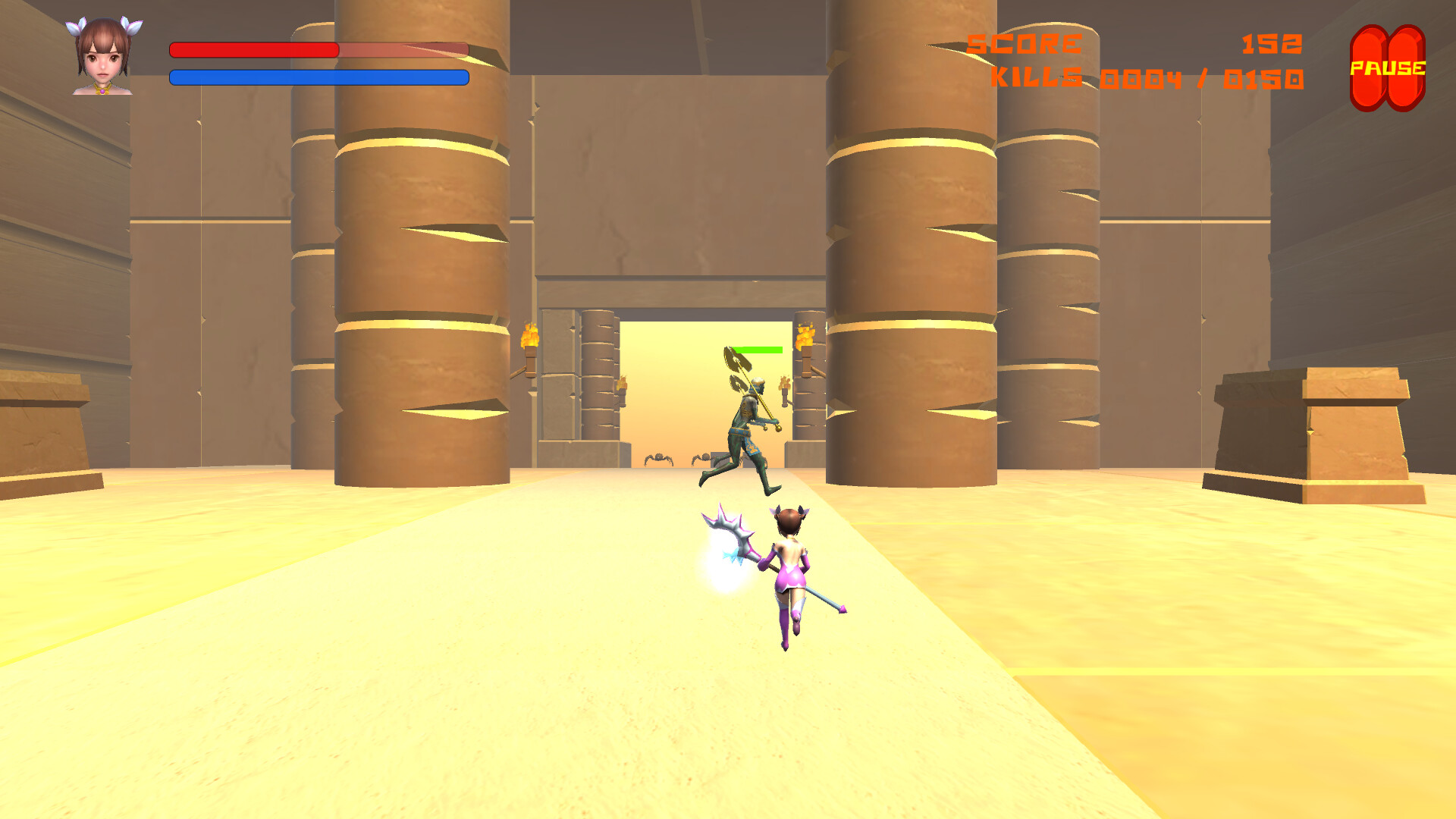 Marmargee Fighter Girl vs. Zombies & Monsters! screenshot 6