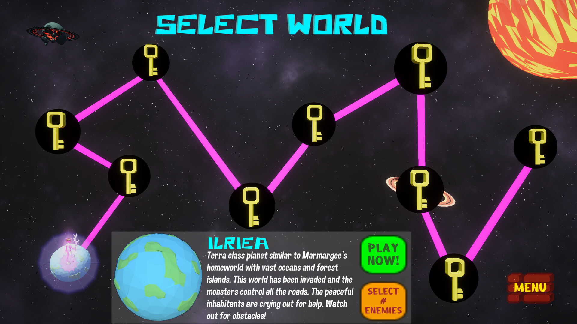 Marmargee Fighter Girl vs. Zombies & Monsters! screenshot 3