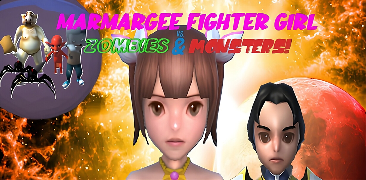 Marmargee Fighter Girl vs. Zombies & Monsters! screenshot 13