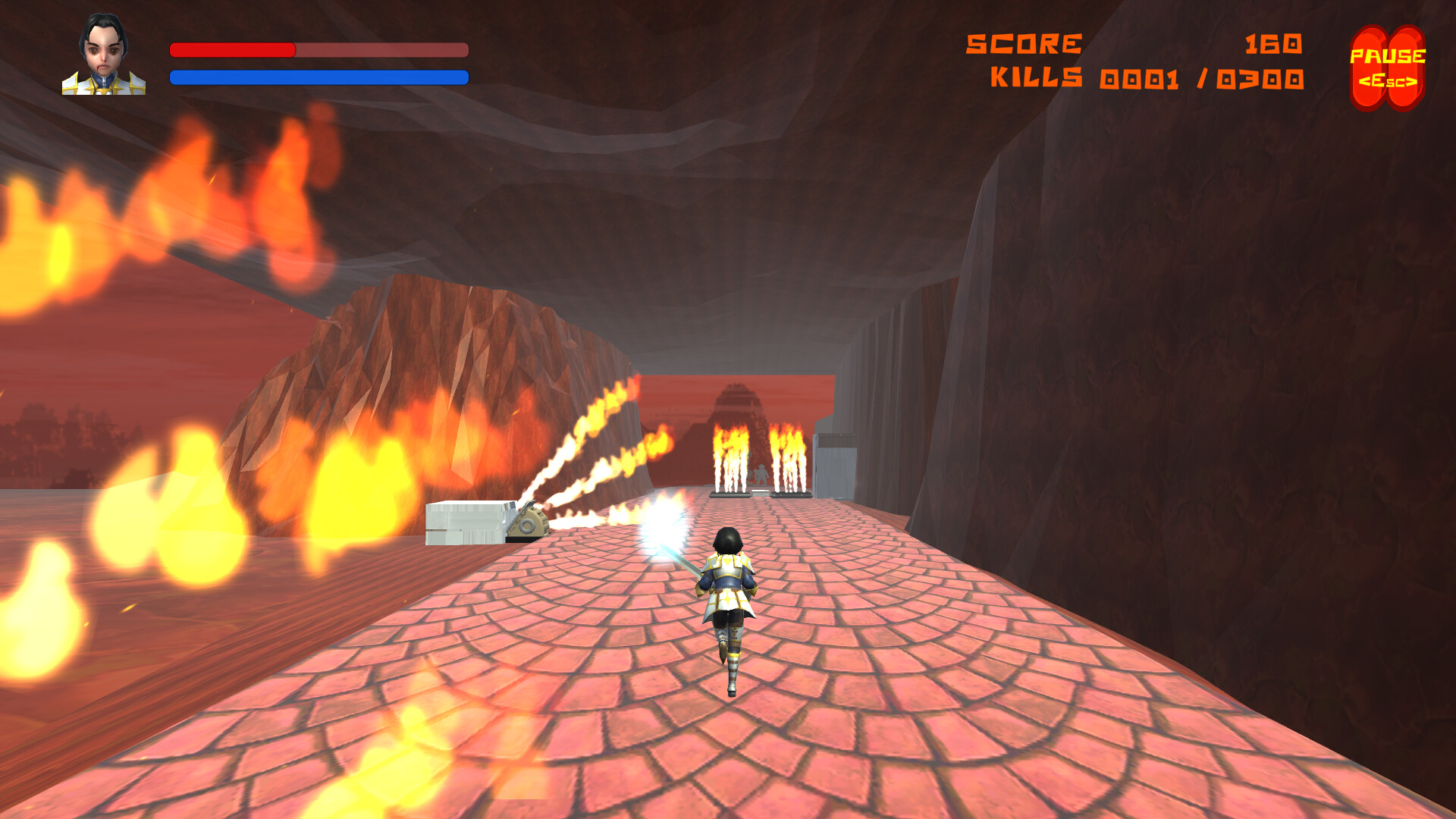 Marmargee Fighter Girl vs. Zombies & Monsters! screenshot 2