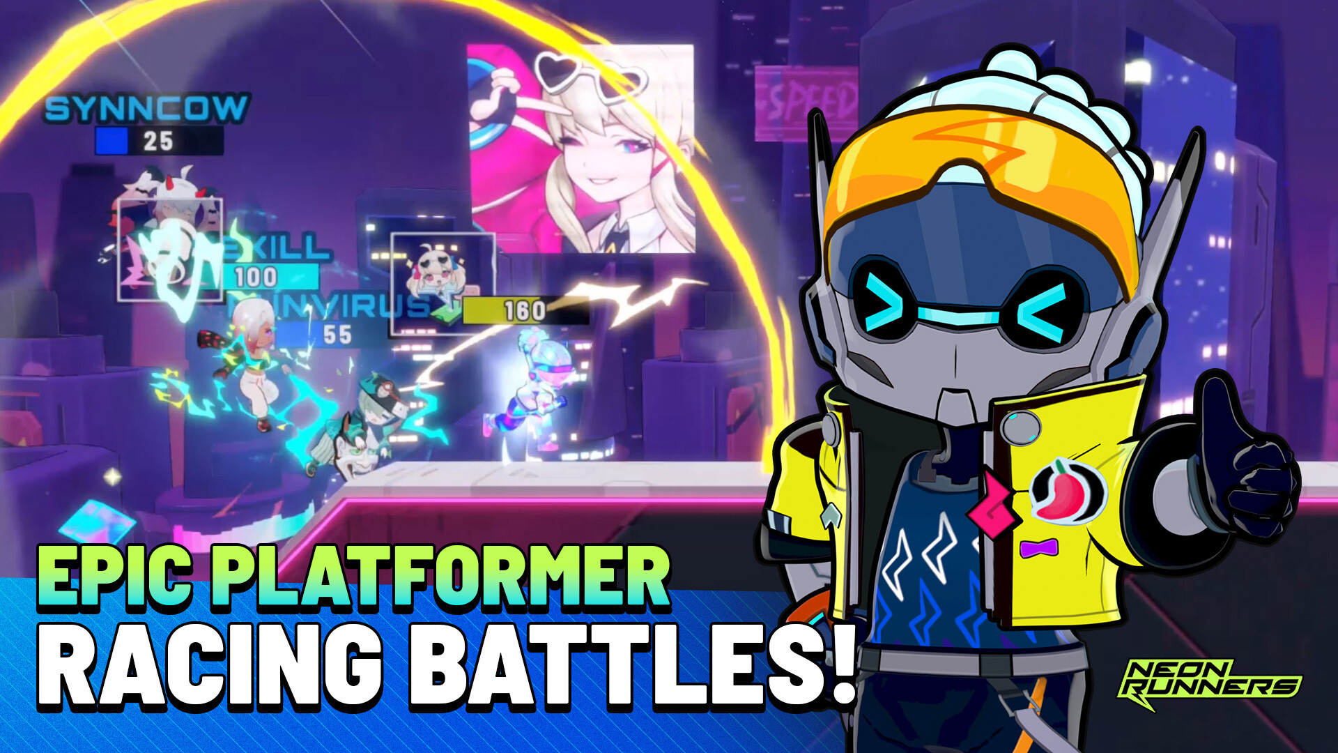 Neon Runners: Craft & Dash screenshot 5