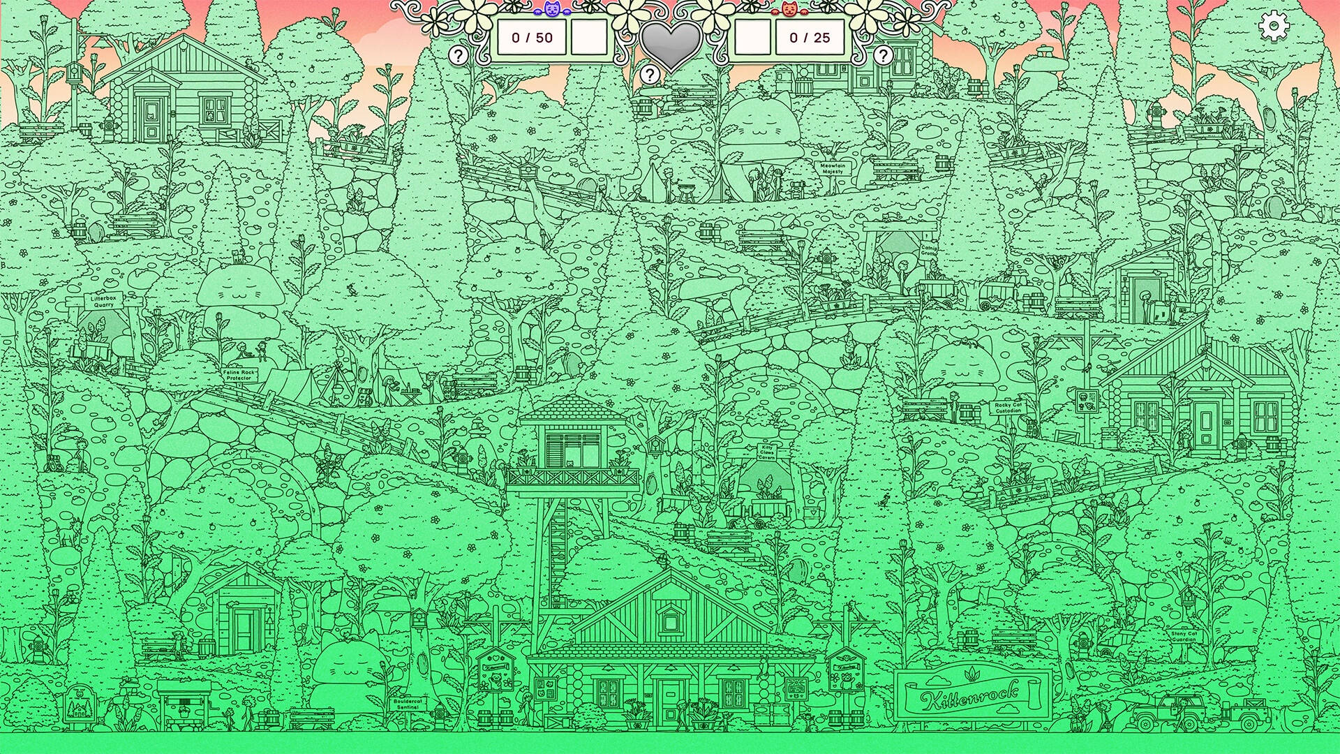 Kittenrock Cats - A Hidden Object Game screenshot 1