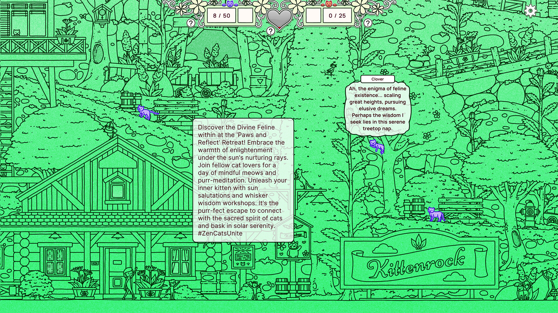 Kittenrock Cats - A Hidden Object Game screenshot 5