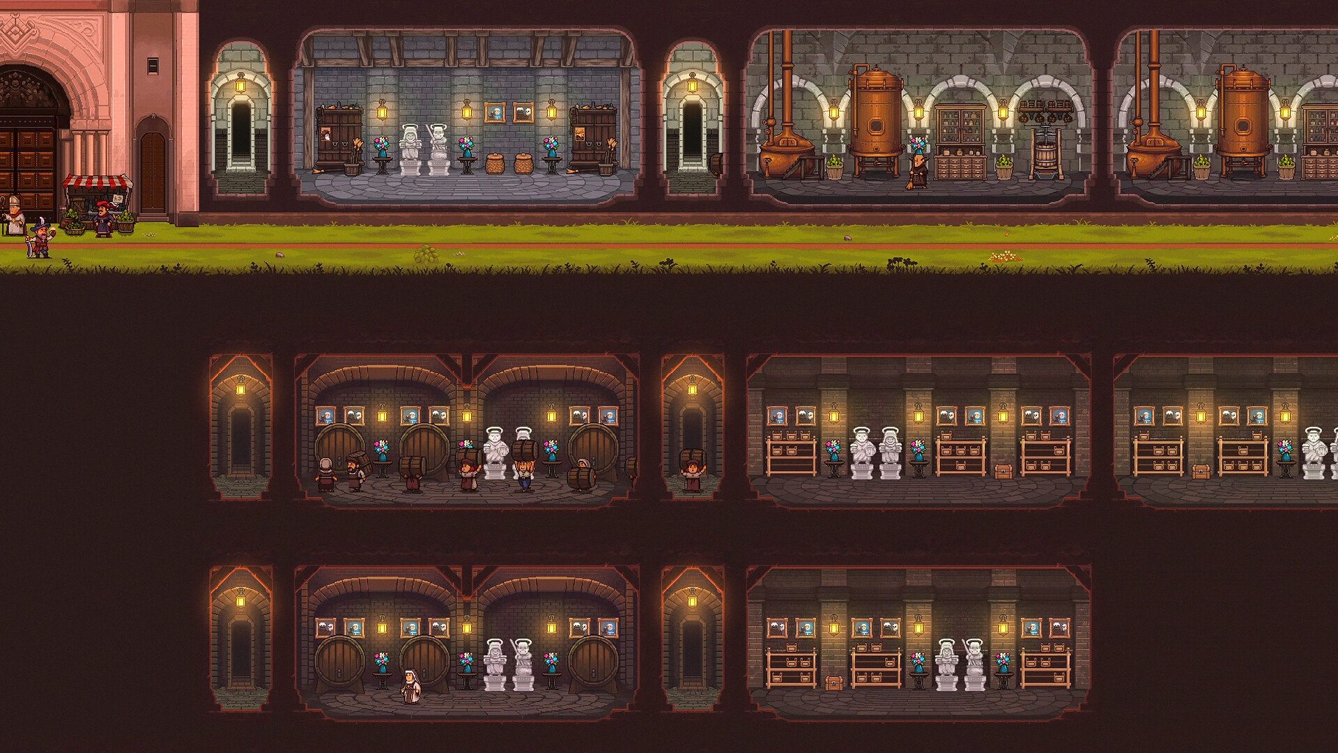 Ale Abbey - Monastery Brewery Tycoon screenshot 4