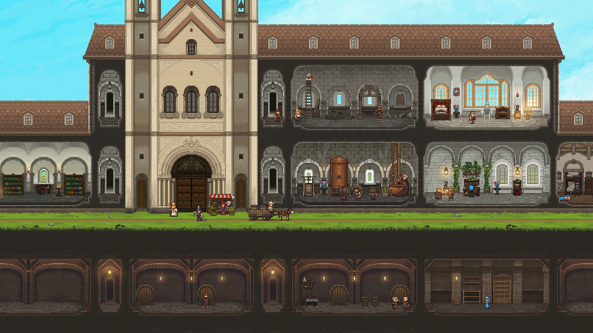 Ale Abbey - Monastery Brewery Tycoon screenshot 1