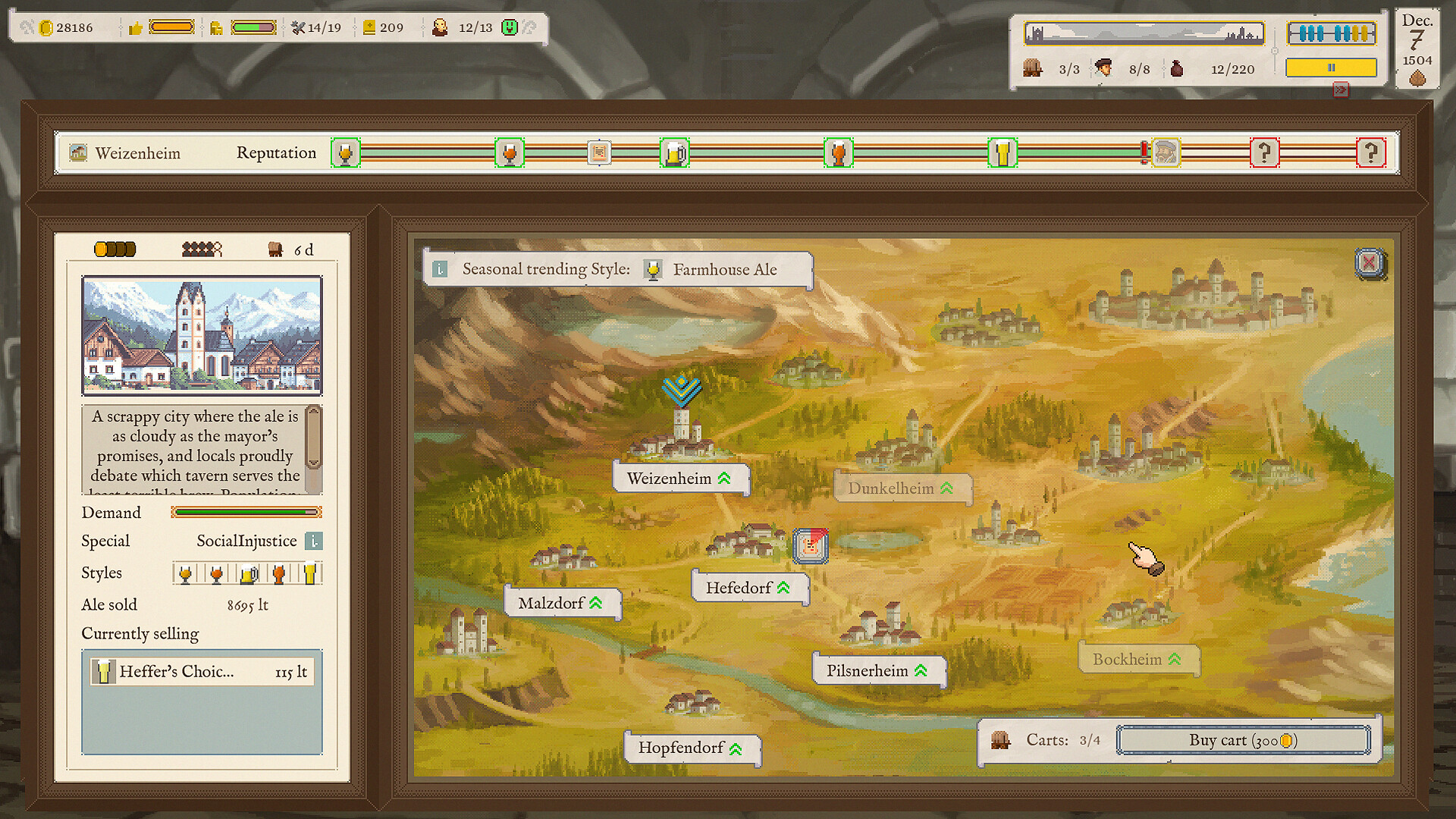Ale Abbey - Monastery Brewery Tycoon screenshot 8