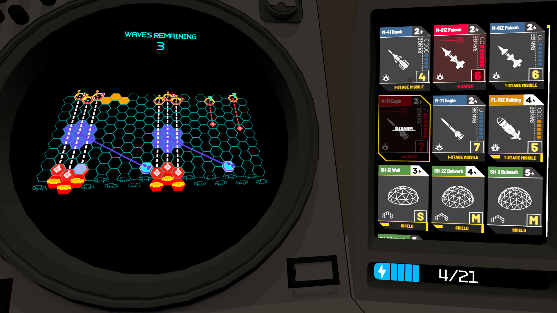 Missile Command Delta screenshot 3