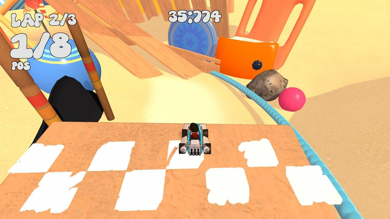 Super Kart Mini Car Race screenshot 4