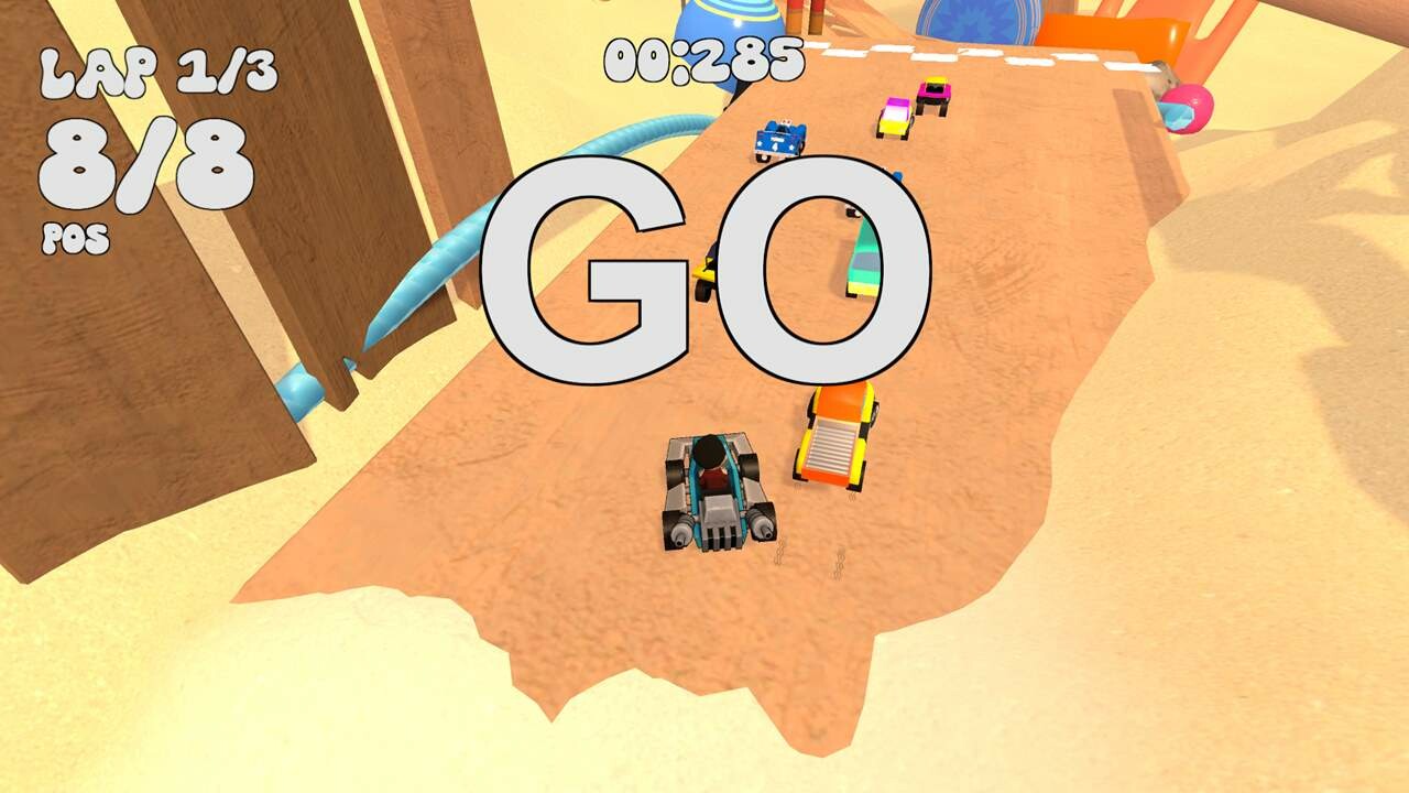 Super Kart Mini Car Race screenshot 3
