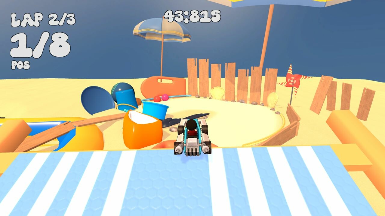 Super Kart Mini Car Race screenshot 7