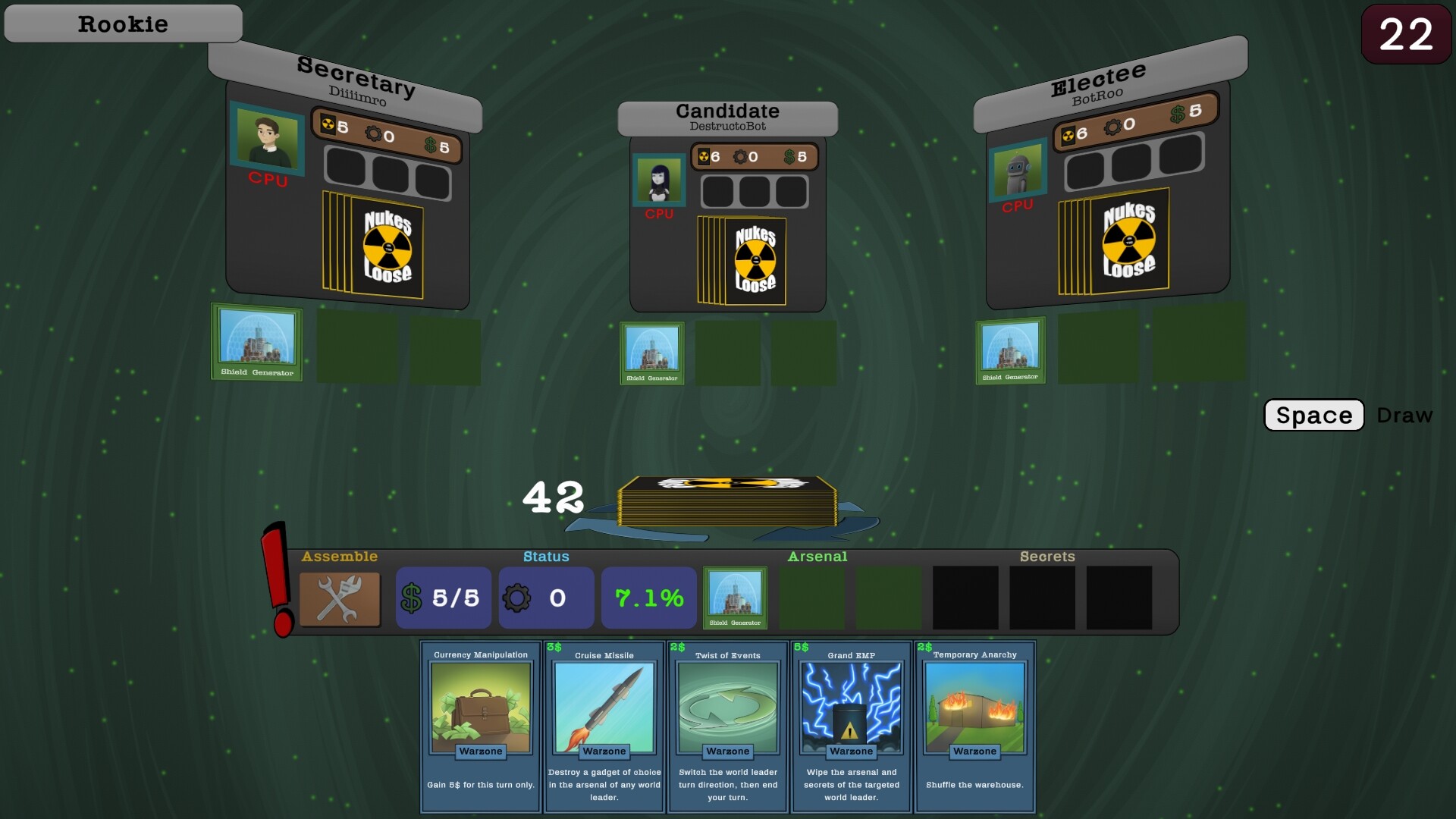 Nukes on the Loose screenshot 1