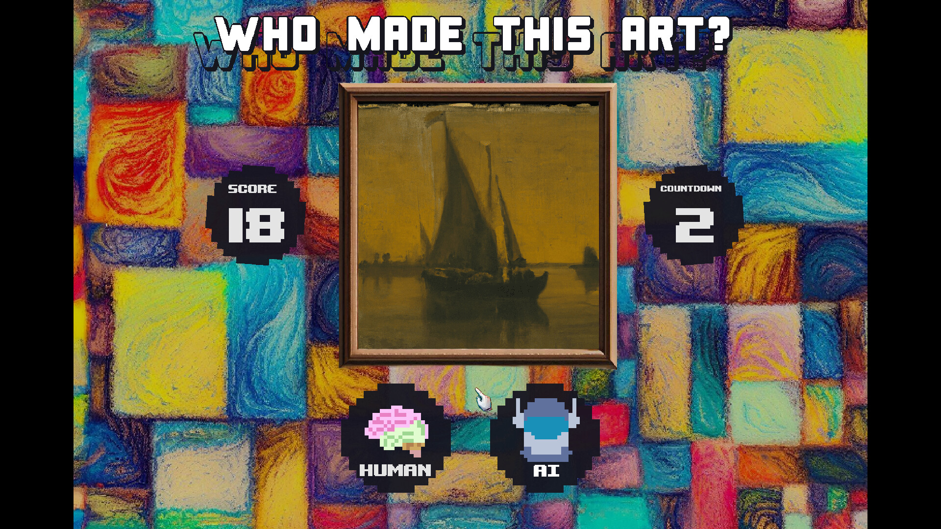 Who made this art? Human or AI screenshot 4