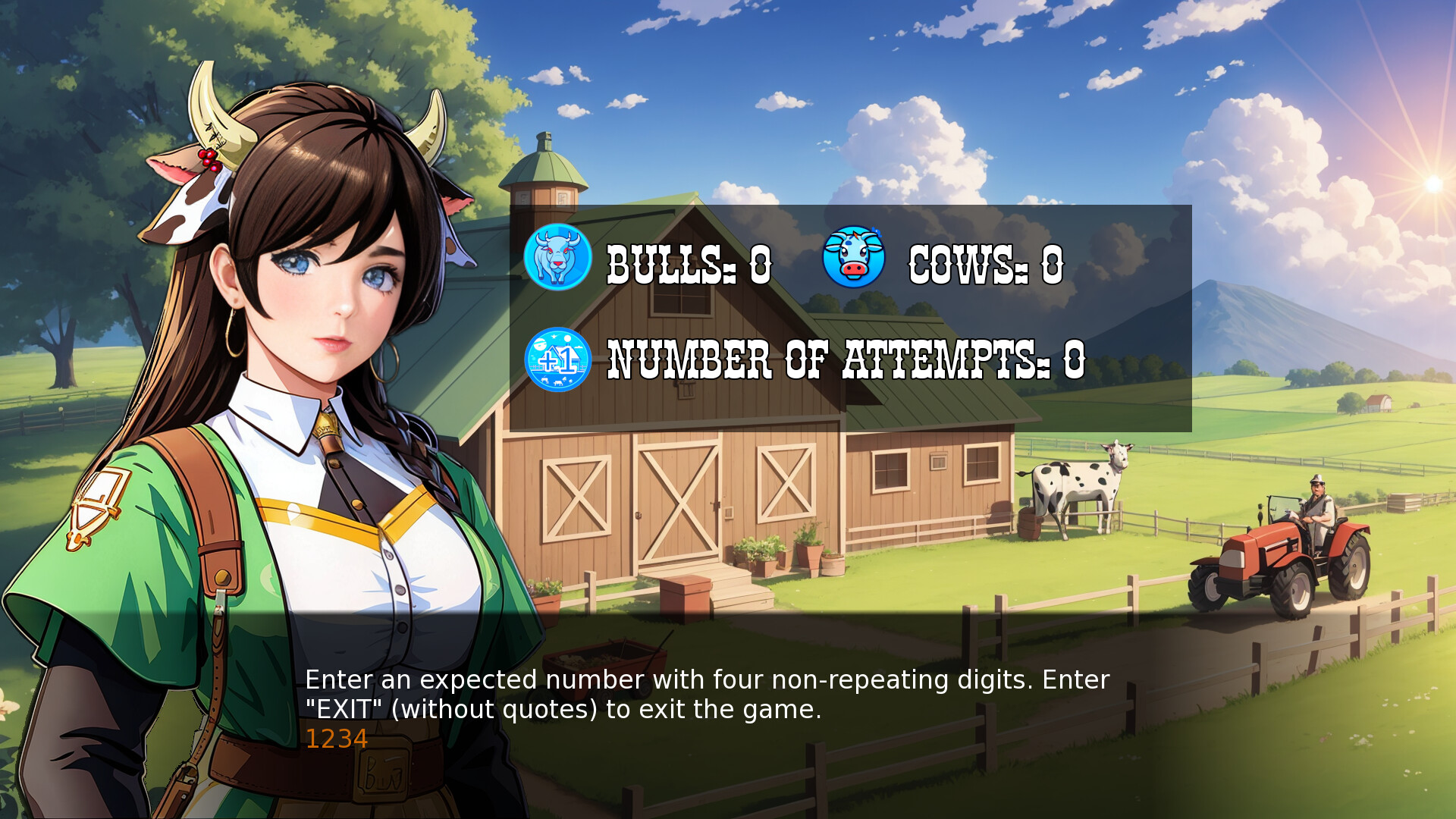 Bulls and Cows - Wild West screenshot 4