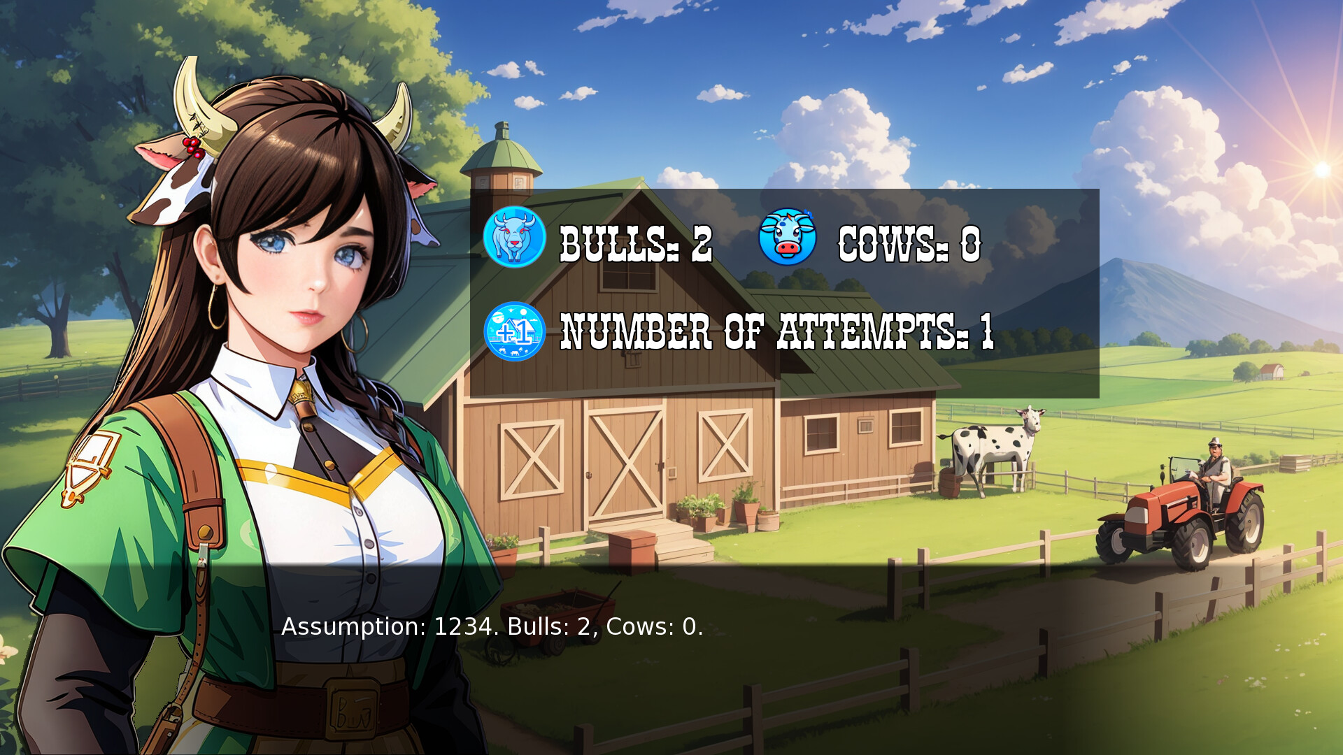 Bulls and Cows - Wild West screenshot 3