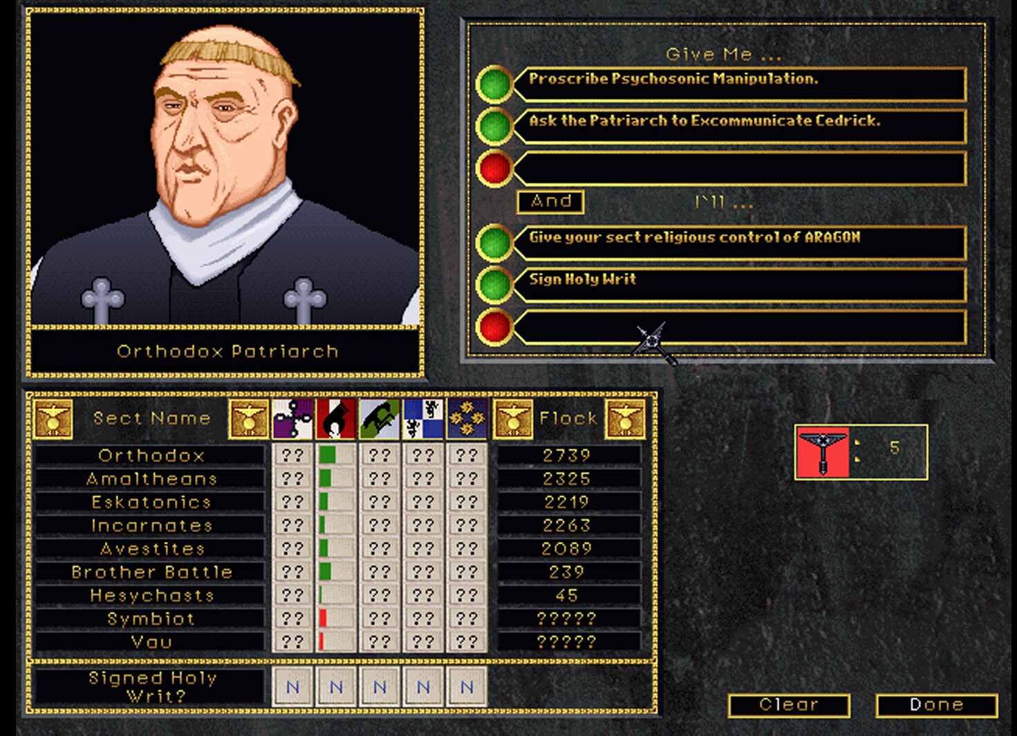 Emperor of the Fading Suns Enhanced screenshot 7