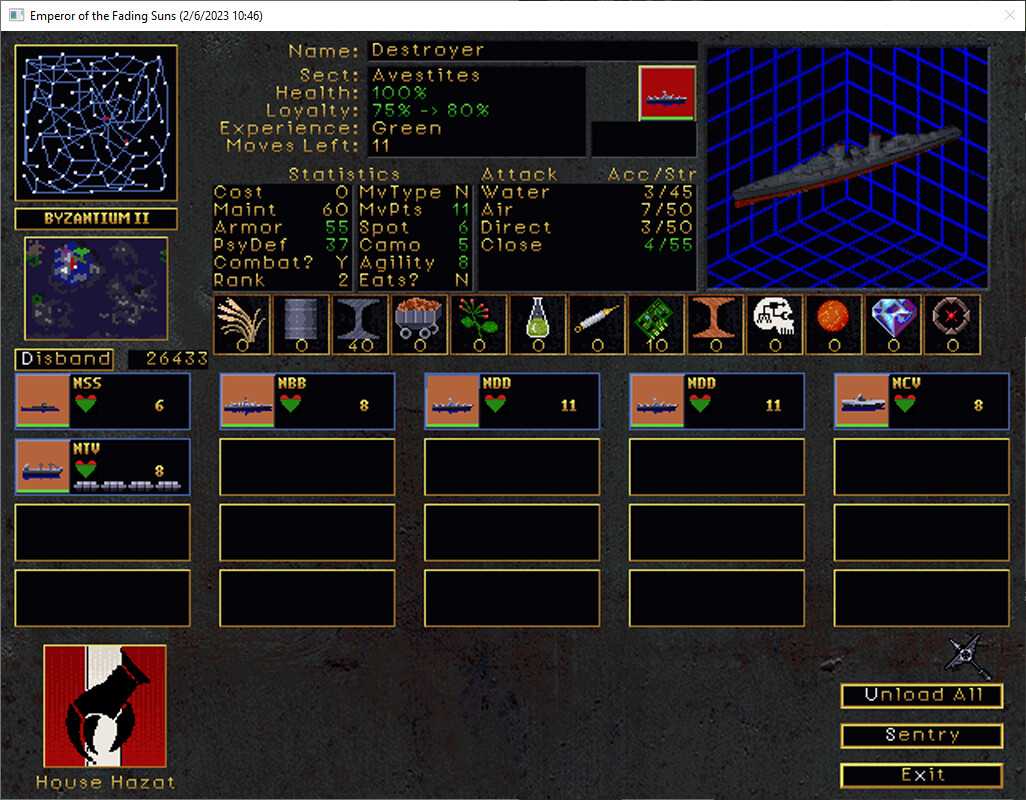 Emperor of the Fading Suns Enhanced screenshot 9