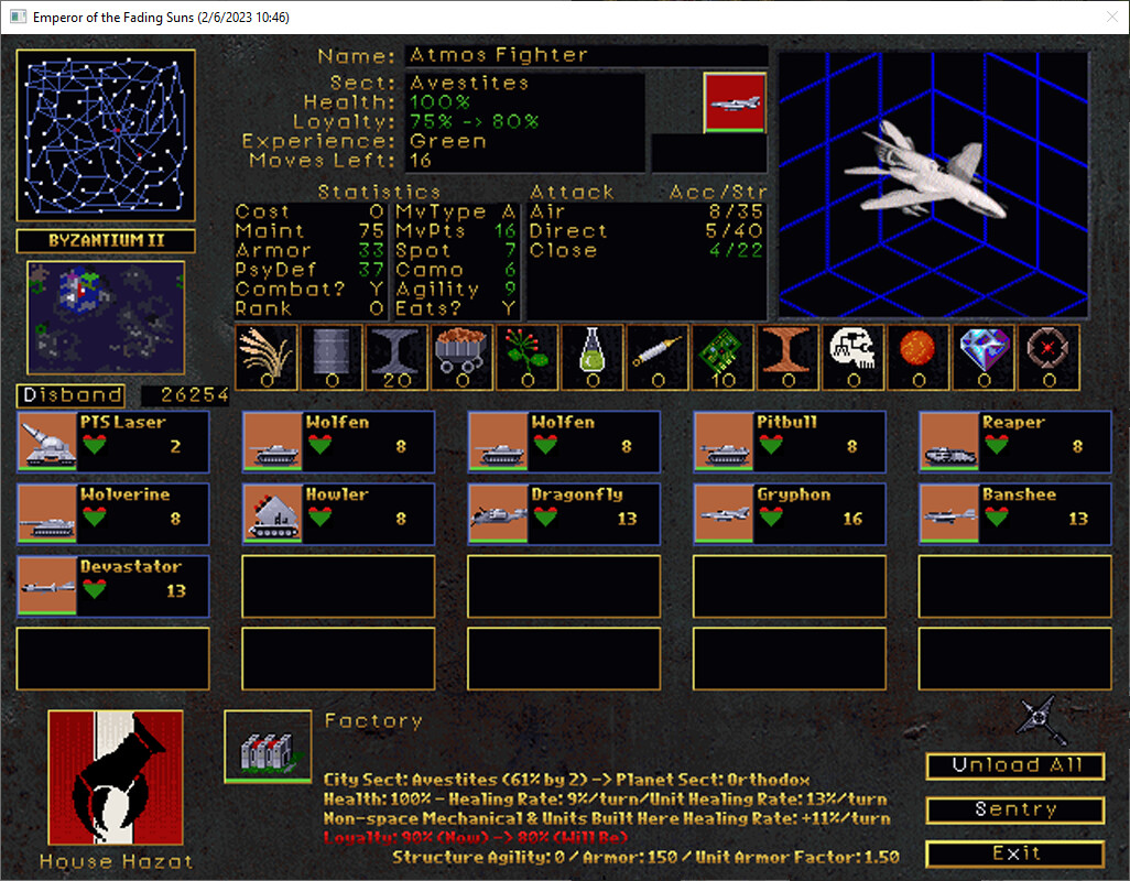 Emperor of the Fading Suns Enhanced screenshot 8