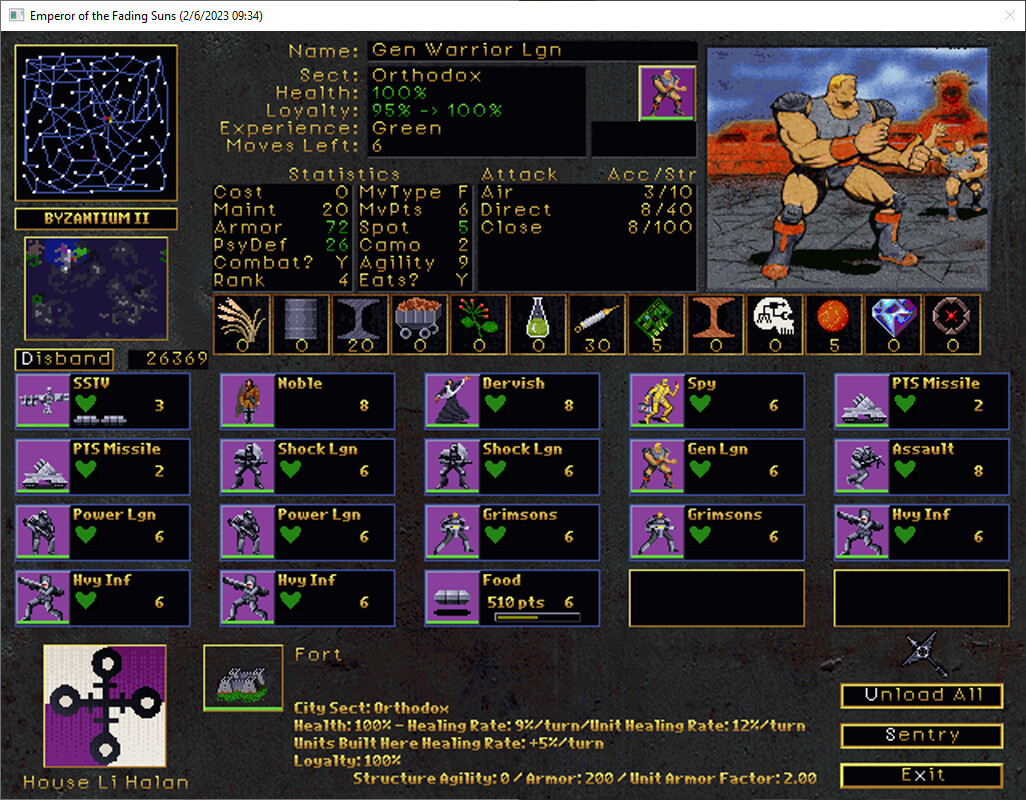 Emperor of the Fading Suns Enhanced screenshot 12