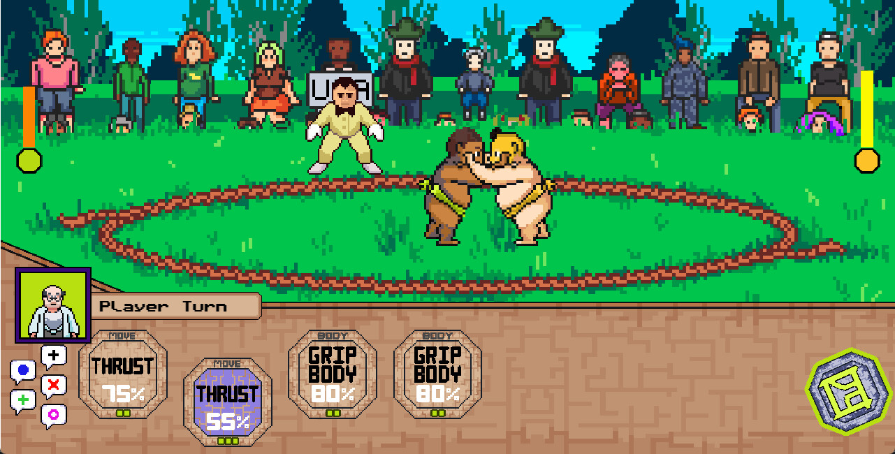 American Sumo Manager - Road to Major League Sumo screenshot 2