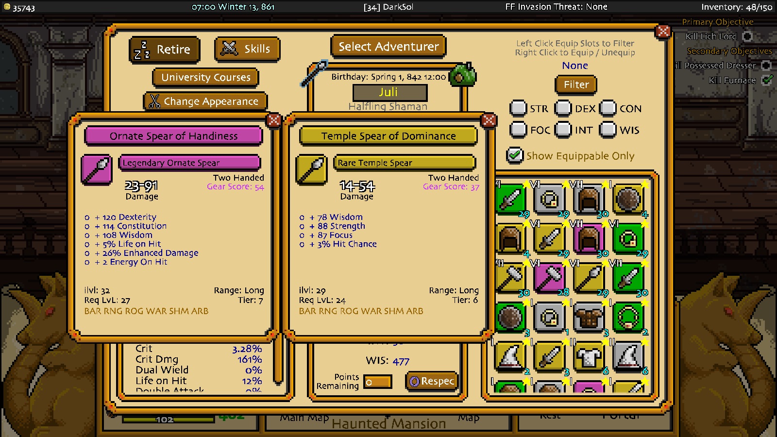 Adventurer Manager screenshot 15