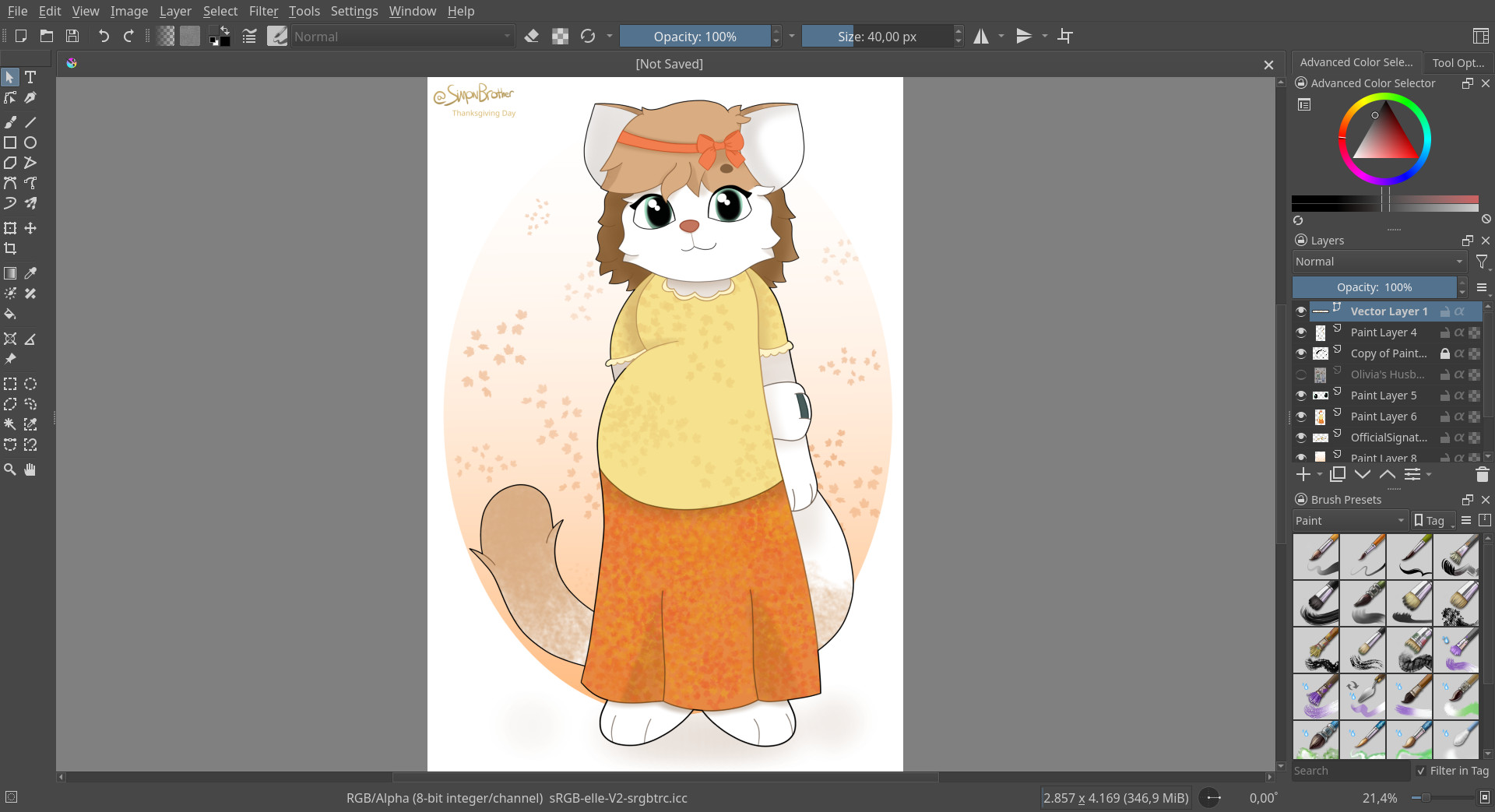 Krita screenshot 15