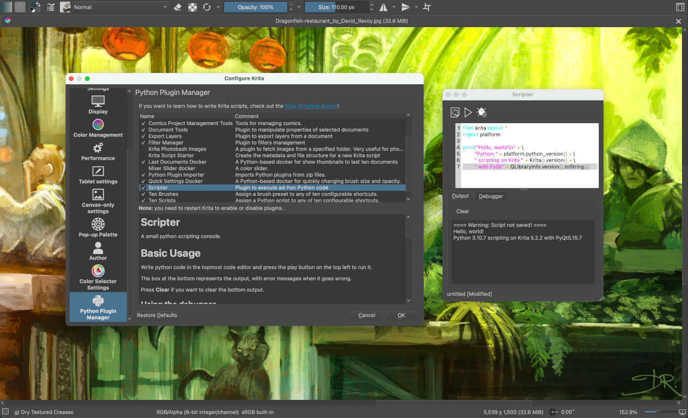Krita screenshot 14