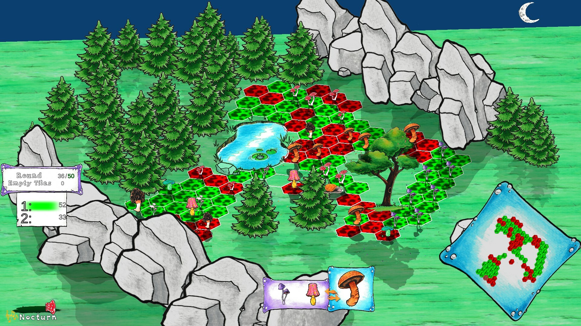 Mushroom Moonrise screenshot 1