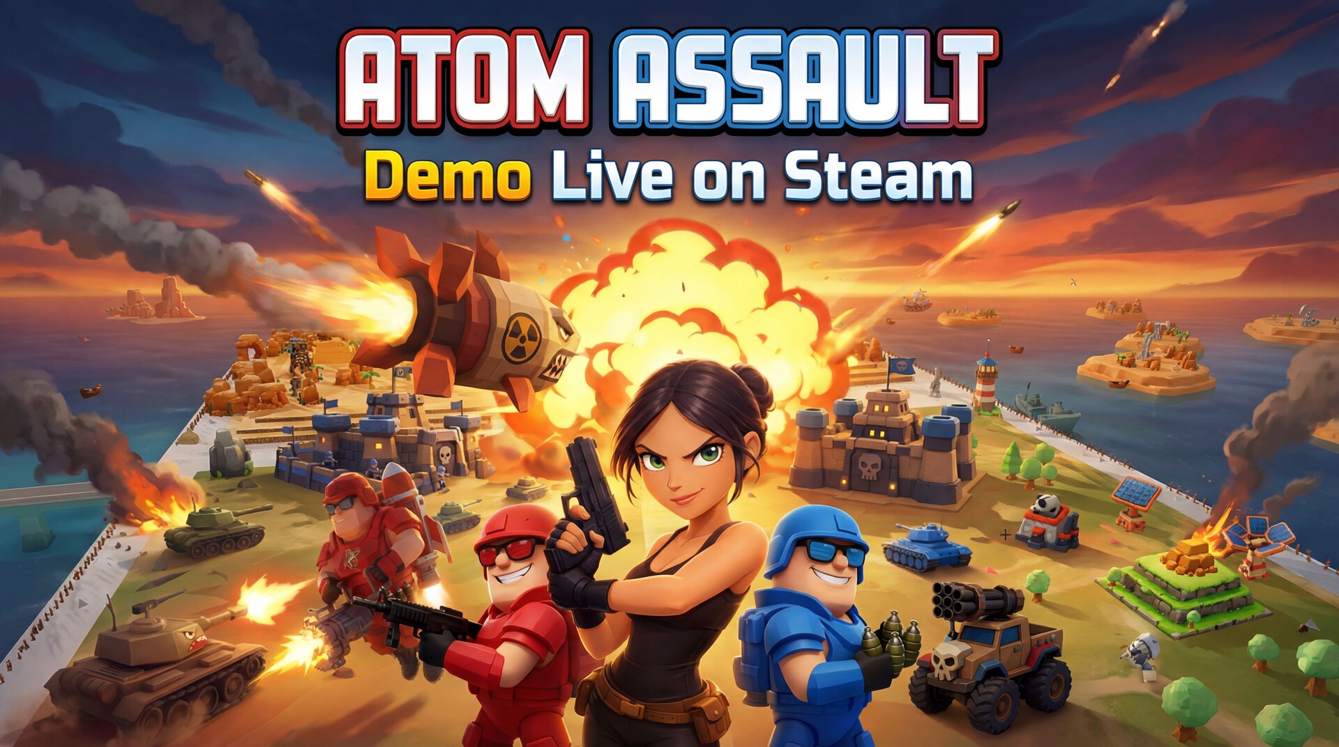 Atom Assault screenshot 1